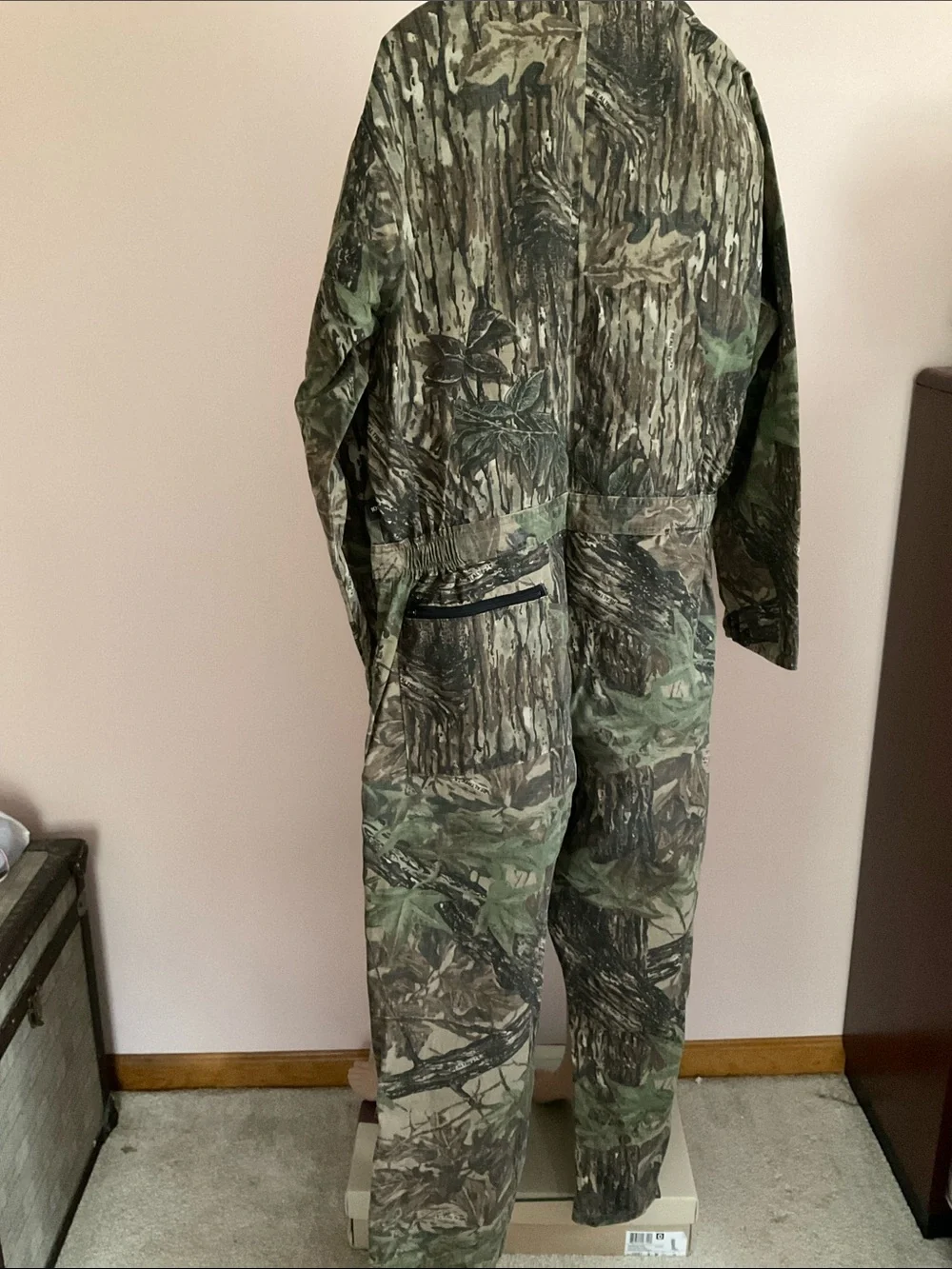 Camouflage REALTREE Hunting Coveralls in Green & Brown